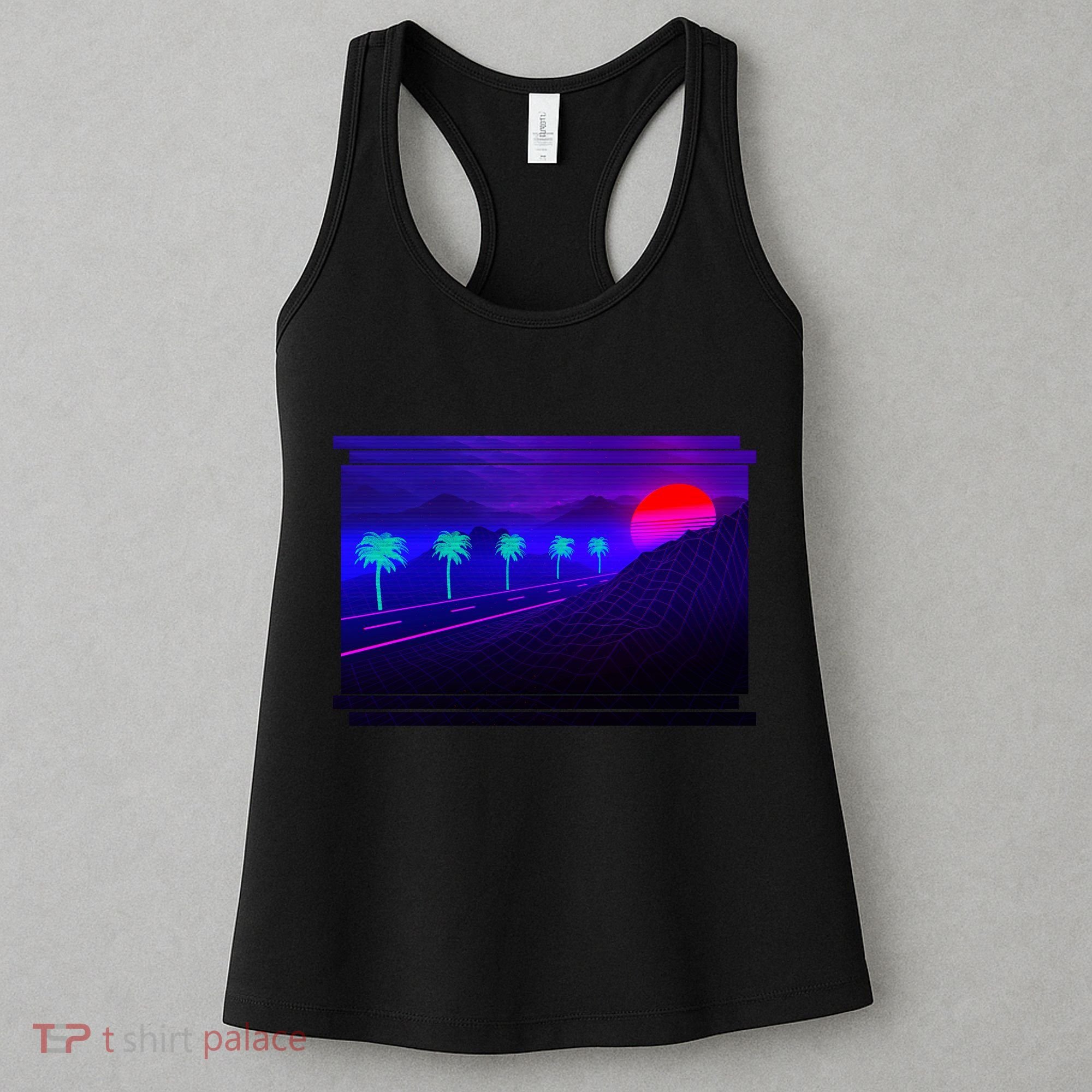 Retro 80s Vaporwave  Women's Tank Top