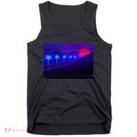 Retro 80s Vaporwave  Tank Top thumb 0