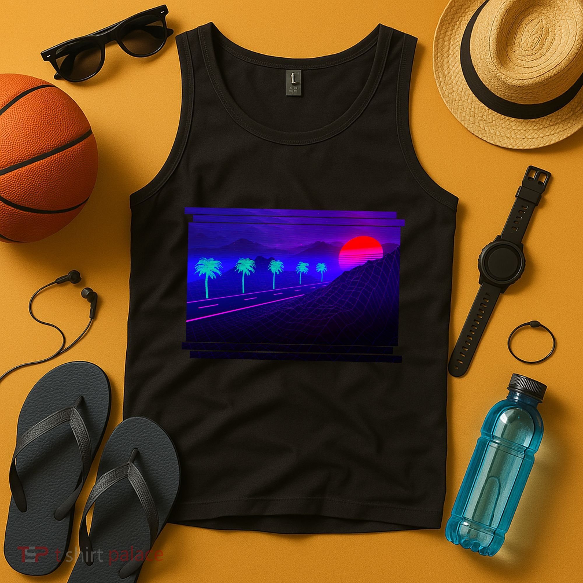 Retro 80s Vaporwave  Tank Top