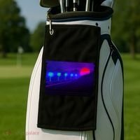 Retro 80s Vaporwave  Golf Towel thumb 2