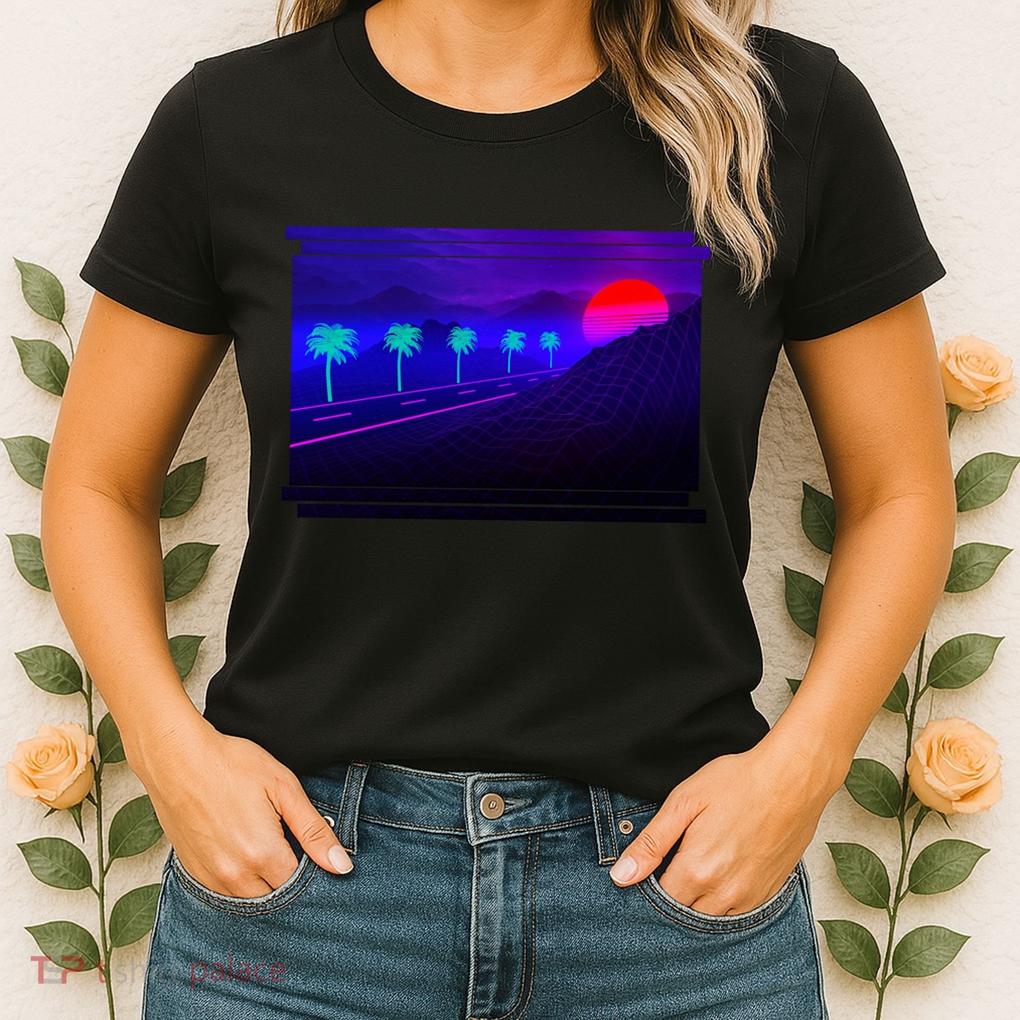 Retro 80s Vaporwave  Women's T-Shirt