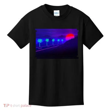 Retro 80s Vaporwave Kids T-Shirt