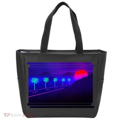 Retro 80s Vaporwave  Tote Bag