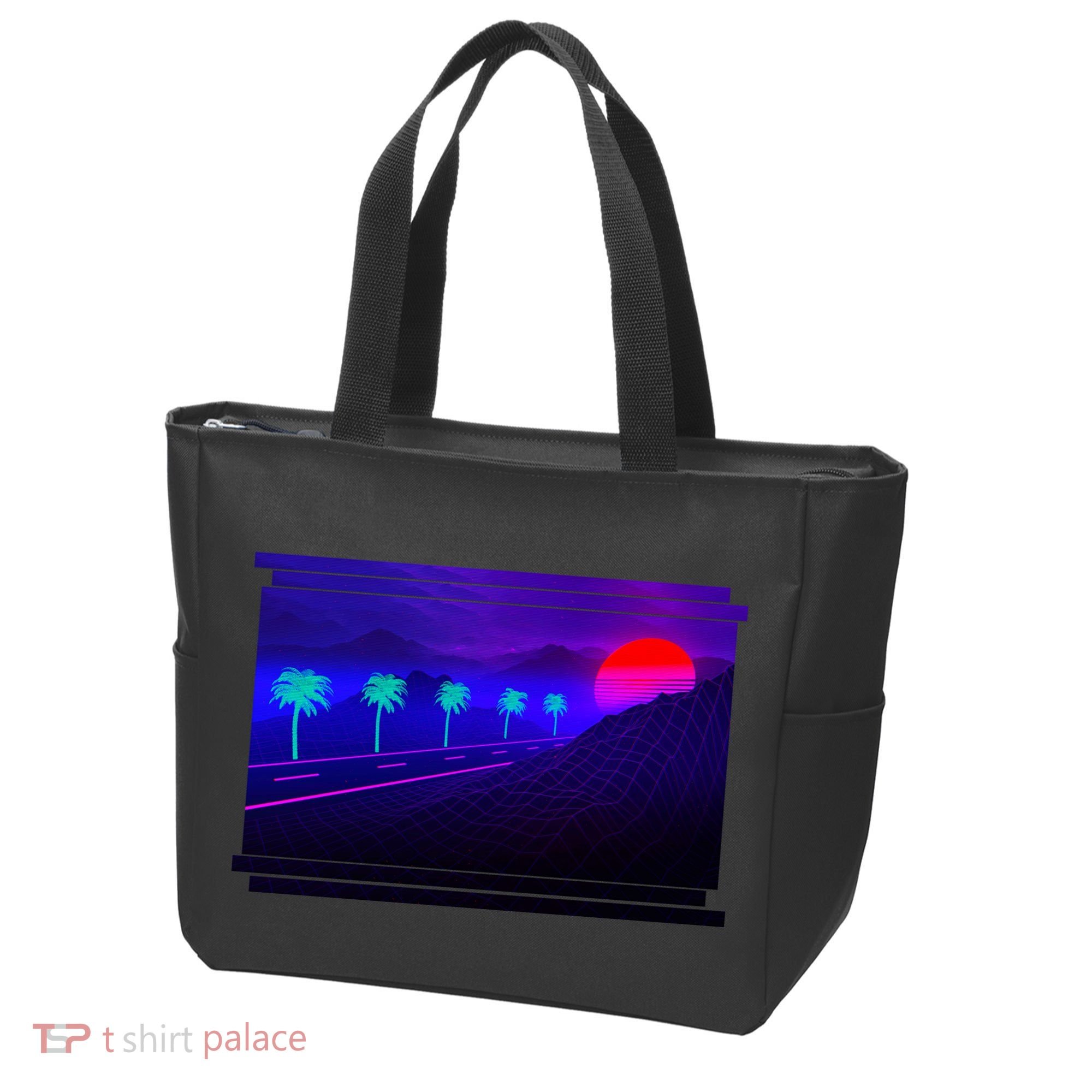Retro 80s Vaporwave  Tote Bag