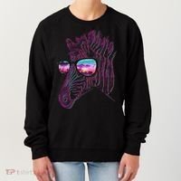 Retro 80s Zebra Shade Women's Sweatshirt thumb 0