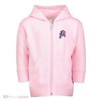 Retro 80s Zebra Shade Toddler Zip Fleece Hoodie thumb 0