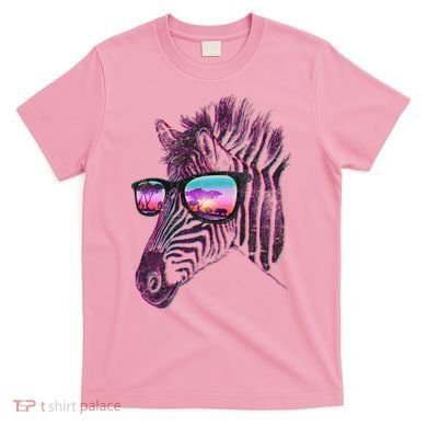Retro 80s Zebra Shade T-Shirt