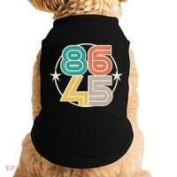 Retro 86 45 Impeach Trump Doggie Tank thumb 0