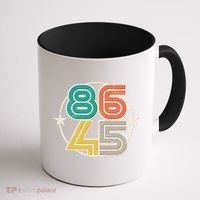 Retro 86 45 Impeach Trump Coffee Mug thumb 1