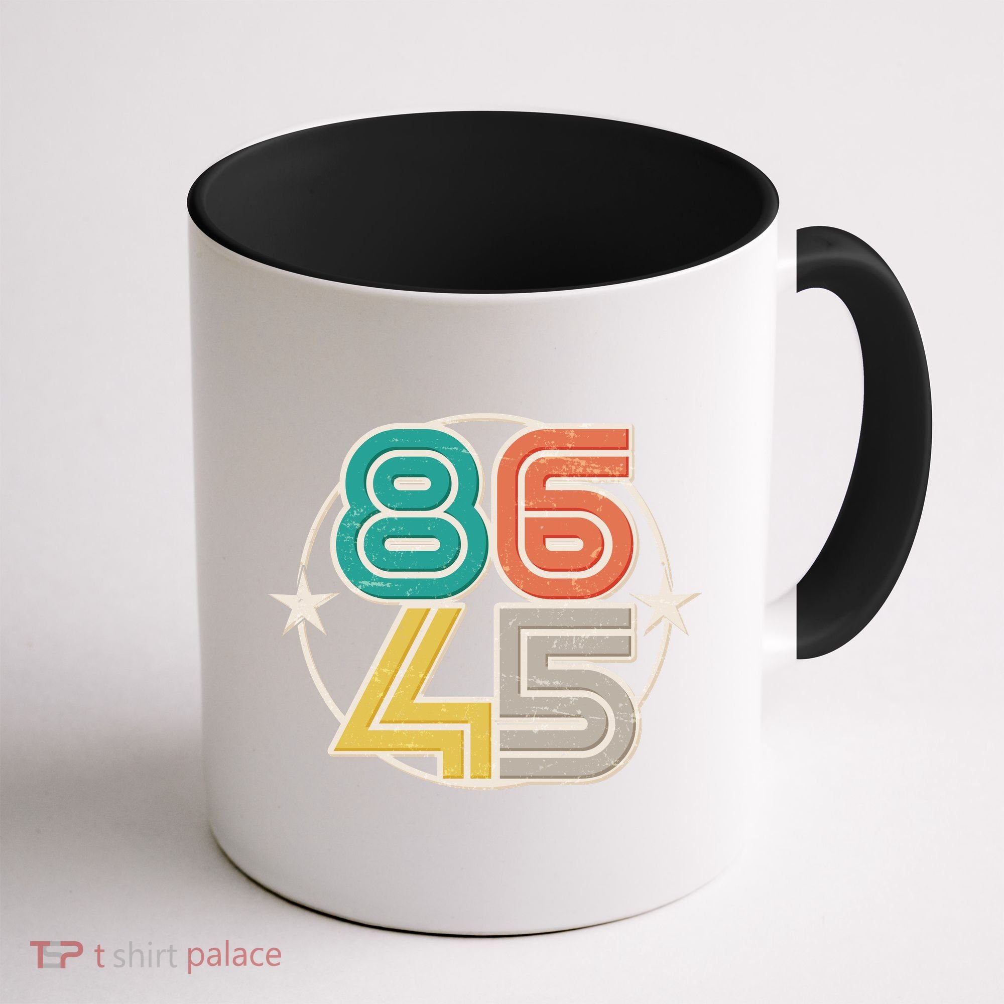 Retro 86 45 Impeach Trump Coffee Mug