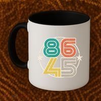 Retro 86 45 Impeach Trump Coffee Mug thumb 2