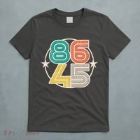 Retro 86 45 Impeach Trump T-Shirt thumb 5