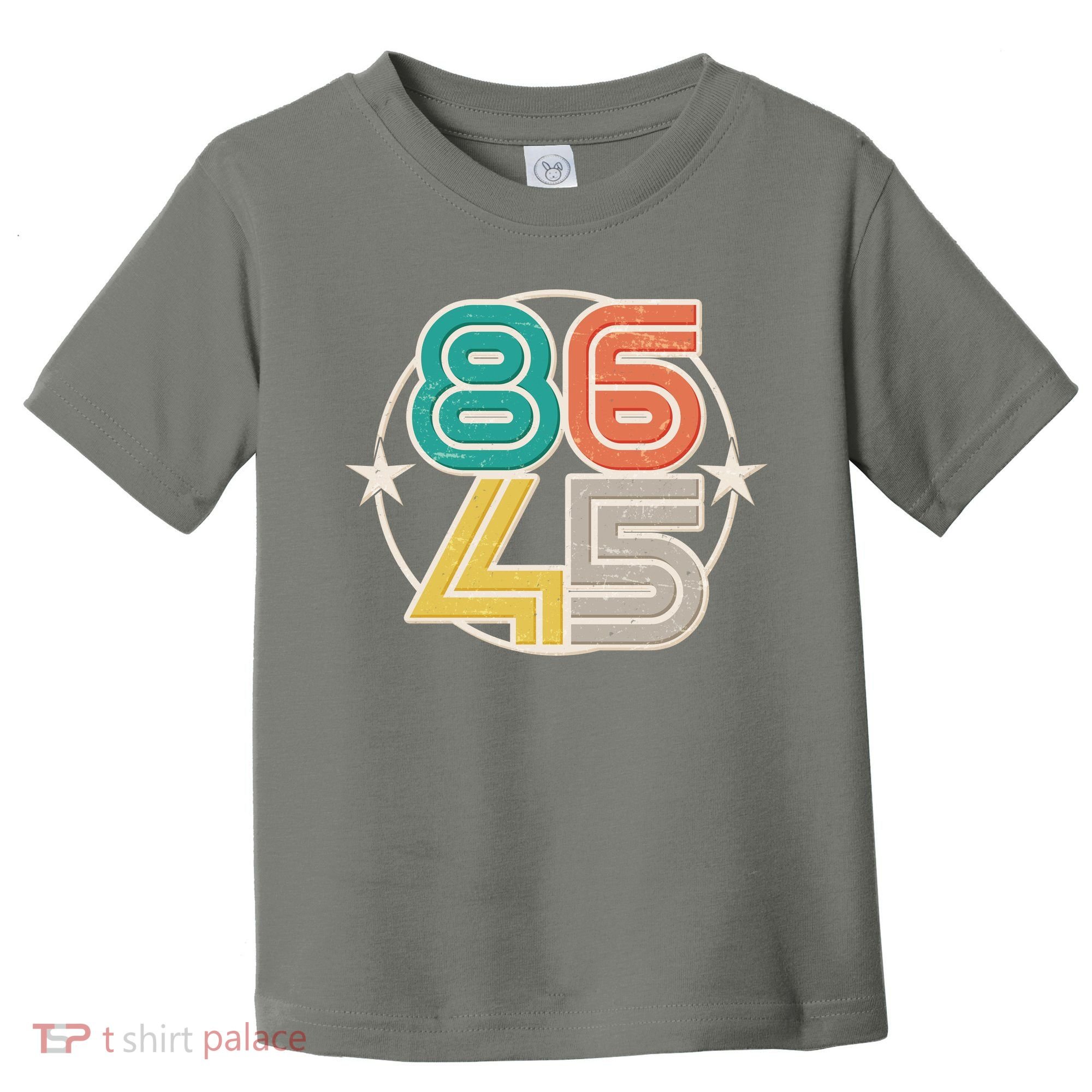 Retro 86 45 Impeach Trump Toddler T-Shirt