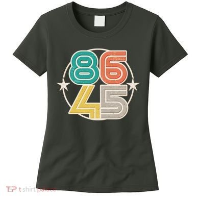 Retro 86 45 Impeach Trump Women's T-Shirt