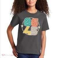 Retro 86 45 Impeach Trump Kids T-Shirt thumb 2