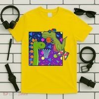 Retro 90's Basketball Dinosaurs T-Shirt thumb 5