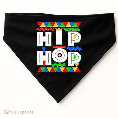 Retro 90's Hip Hop USA-Made Doggie Bandana
