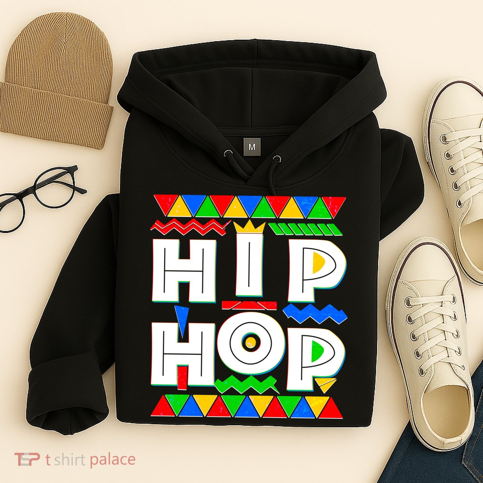 Retro 90's Hip Hop Hoodie