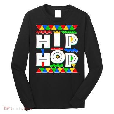 Retro 90's Hip Hop Long Sleeve Shirt