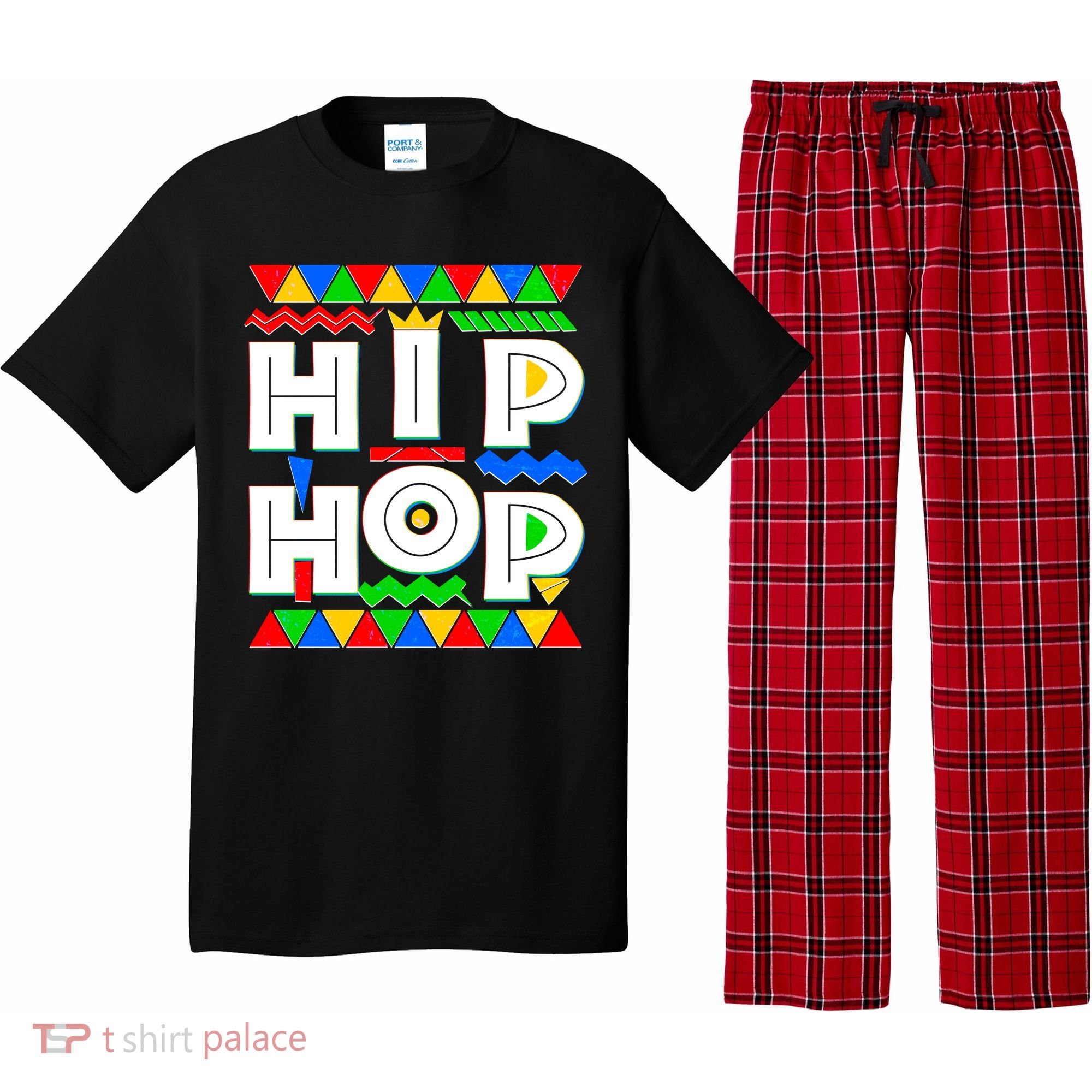 Retro 90's Hip Hop Pajama Set