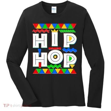 Retro 90's Hip Hop Women's Long Sleeve Shirt