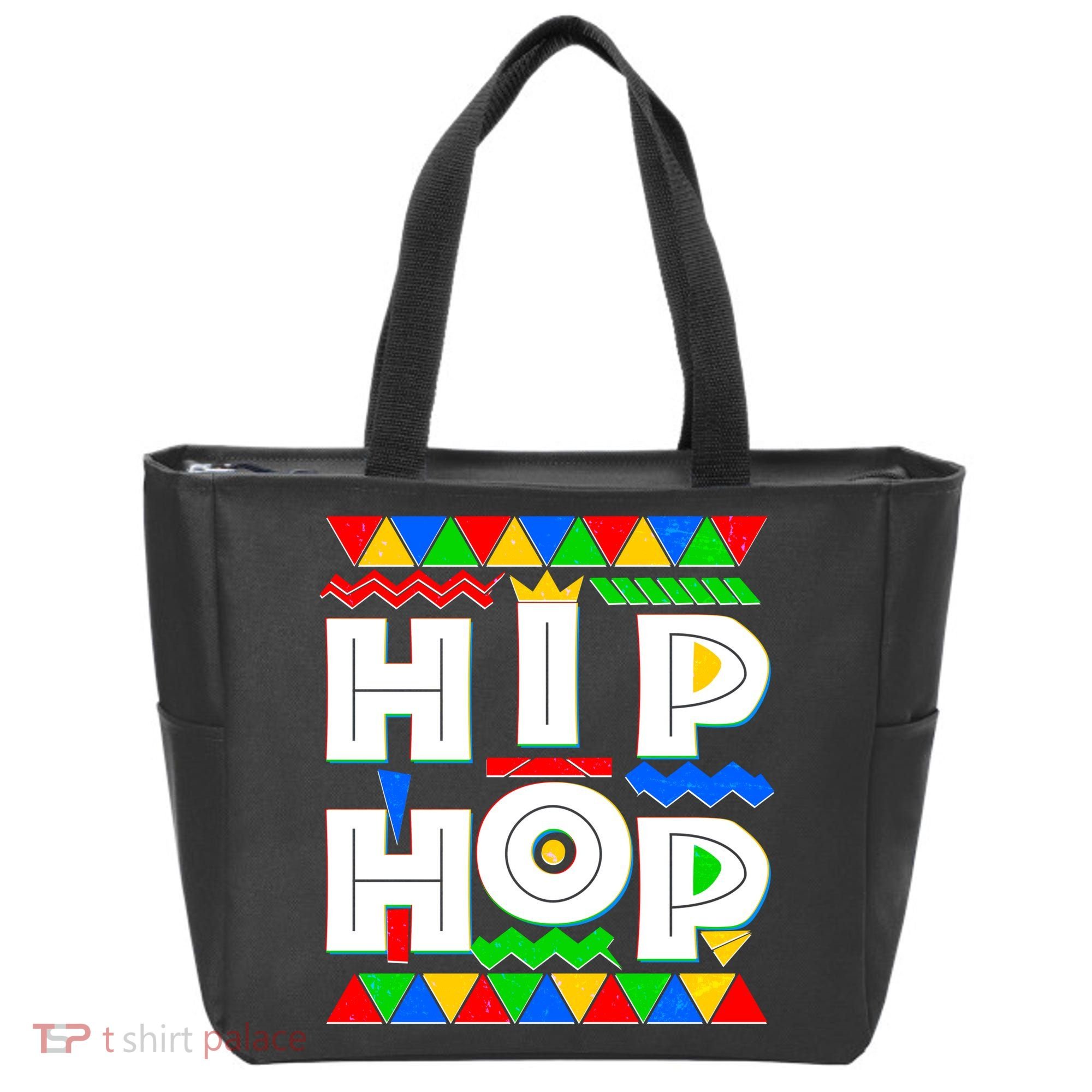 Retro 90's Hip Hop Tote Bag