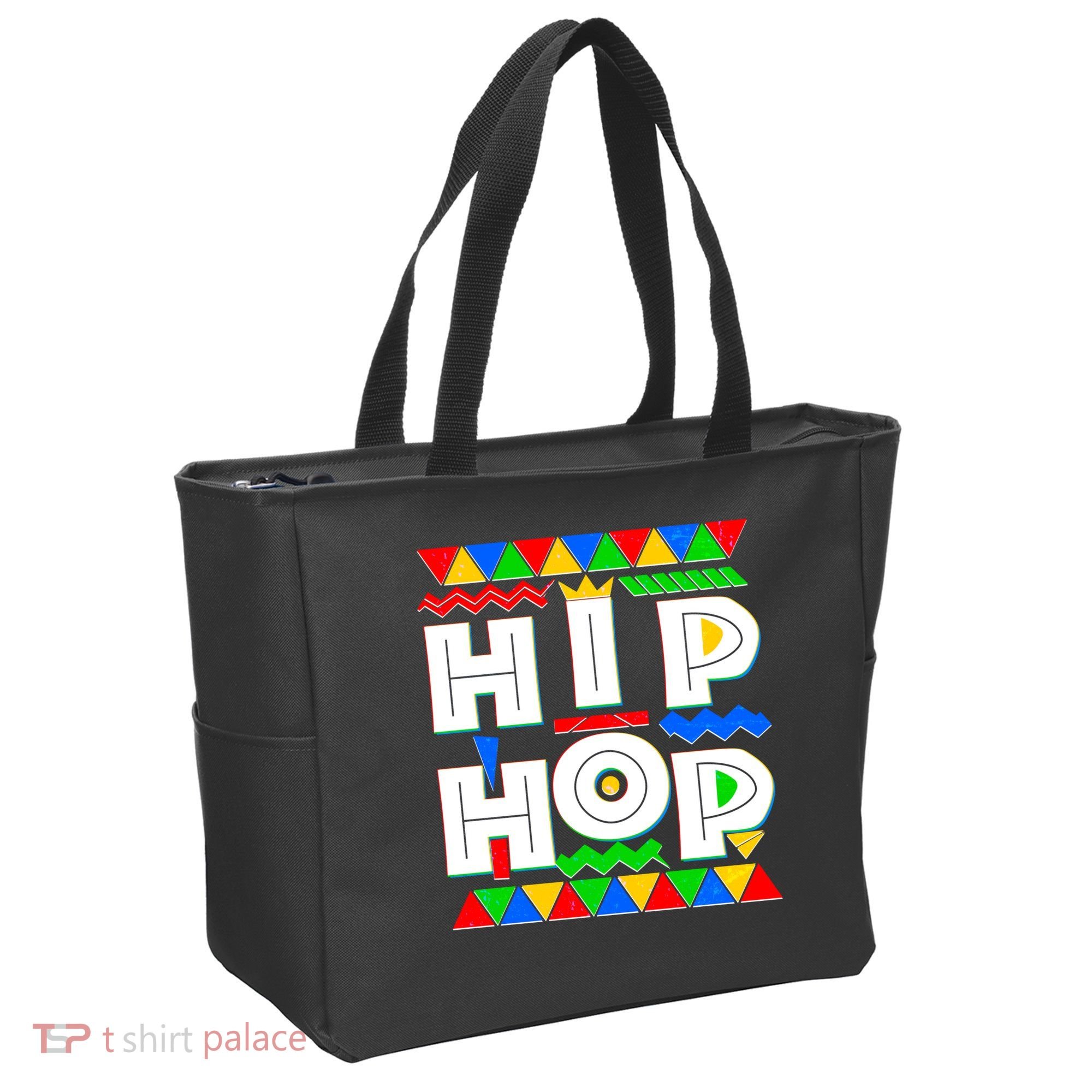 Retro 90's Hip Hop Tote Bag