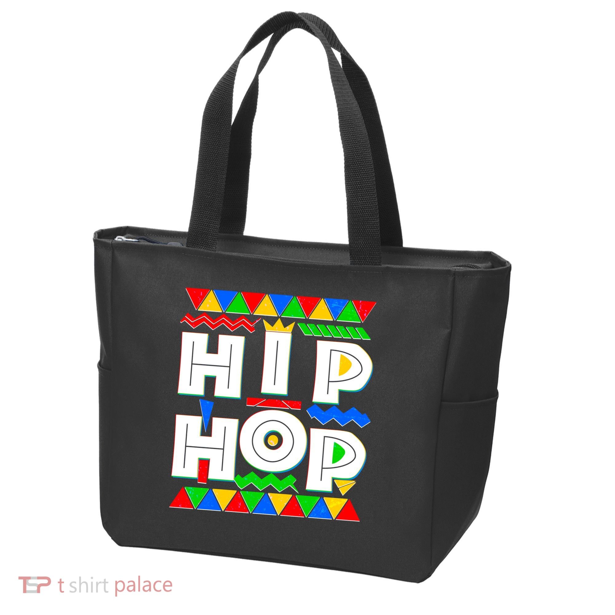 Retro 90's Hip Hop Tote Bag