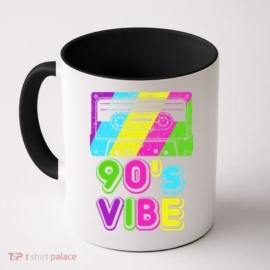 Retro 90's Vibe Vintage Coffee Mug