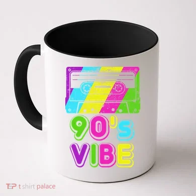 Retro 90's Vibe Vintage Coffee Mug