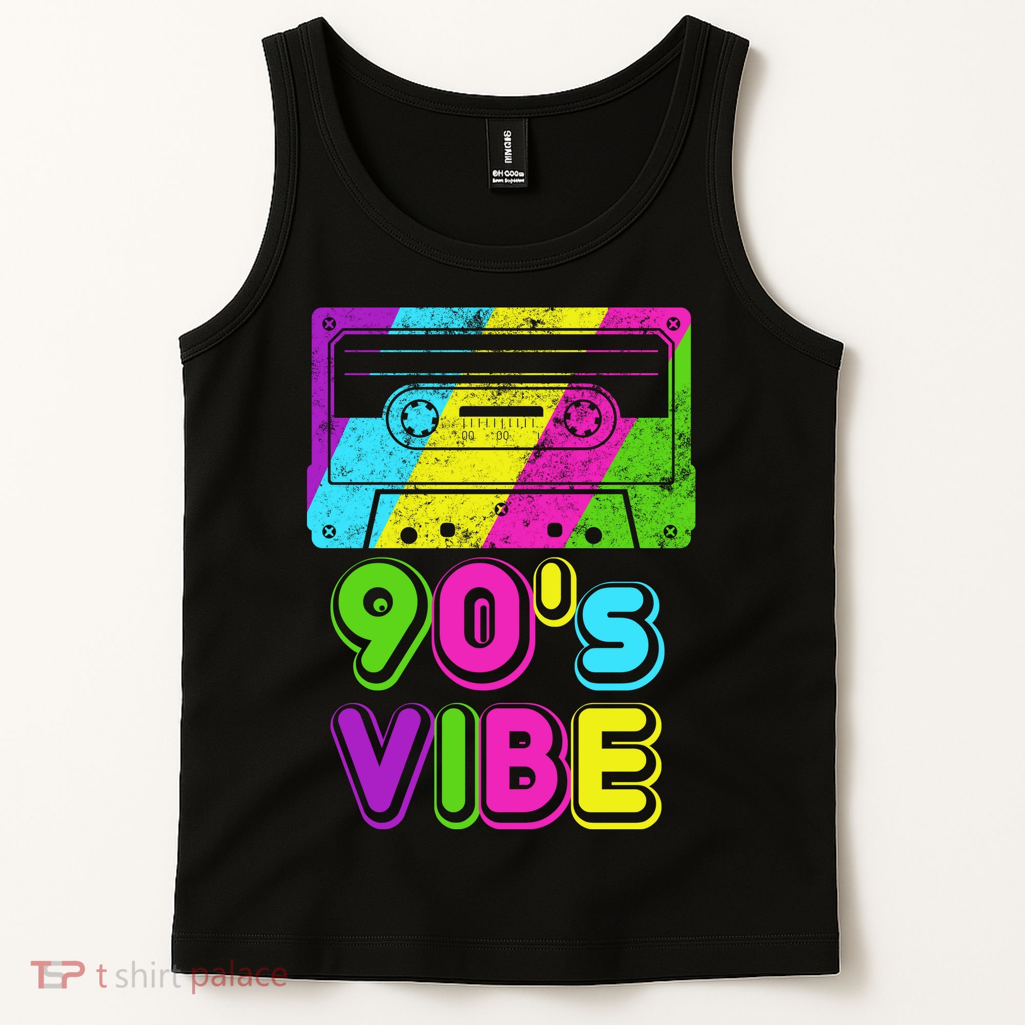 Retro 90's Vibe Vintage Tank Top