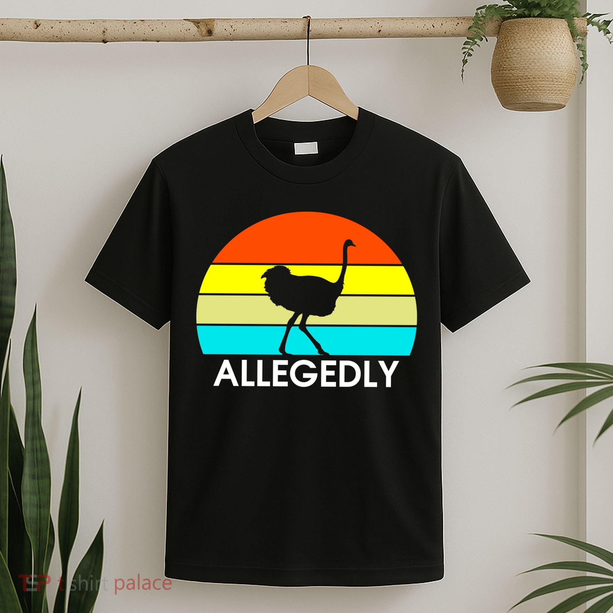 Retro Allegedly Ostrich Vintage T-Shirt