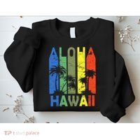Retro Aloha Hawaii Logo Sweatshirt thumb 2
