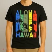 Retro Aloha Hawaii Logo T-Shirt thumb 3