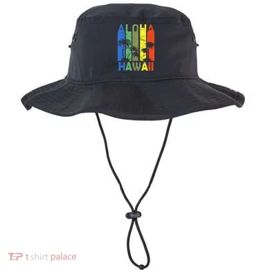 Retro Aloha Hawaii Logo Bucket Hat
