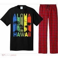 Retro Aloha Hawaii Logo Pajama Set thumb 0