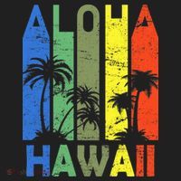 Retro Aloha Hawaii Logo Tumbler thumb 3