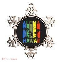 Retro Aloha Hawaii Logo Ornament thumb 0