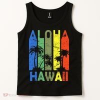 Retro Aloha Hawaii Logo Tank Top thumb 2