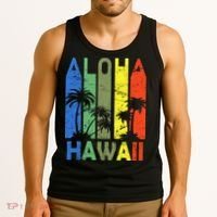 Retro Aloha Hawaii Logo Tank Top thumb 3