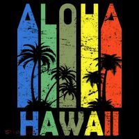 Retro Aloha Hawaii Logo Women's Long Sleeve Shirt thumb 2