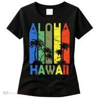 Retro Aloha Hawaii Logo Women's T-Shirt thumb 0