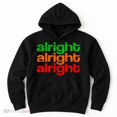 Retro Alright Logo Hoodie