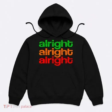 Retro Alright Logo Hoodie