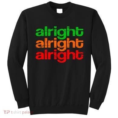Retro Alright Logo Sweatshirt