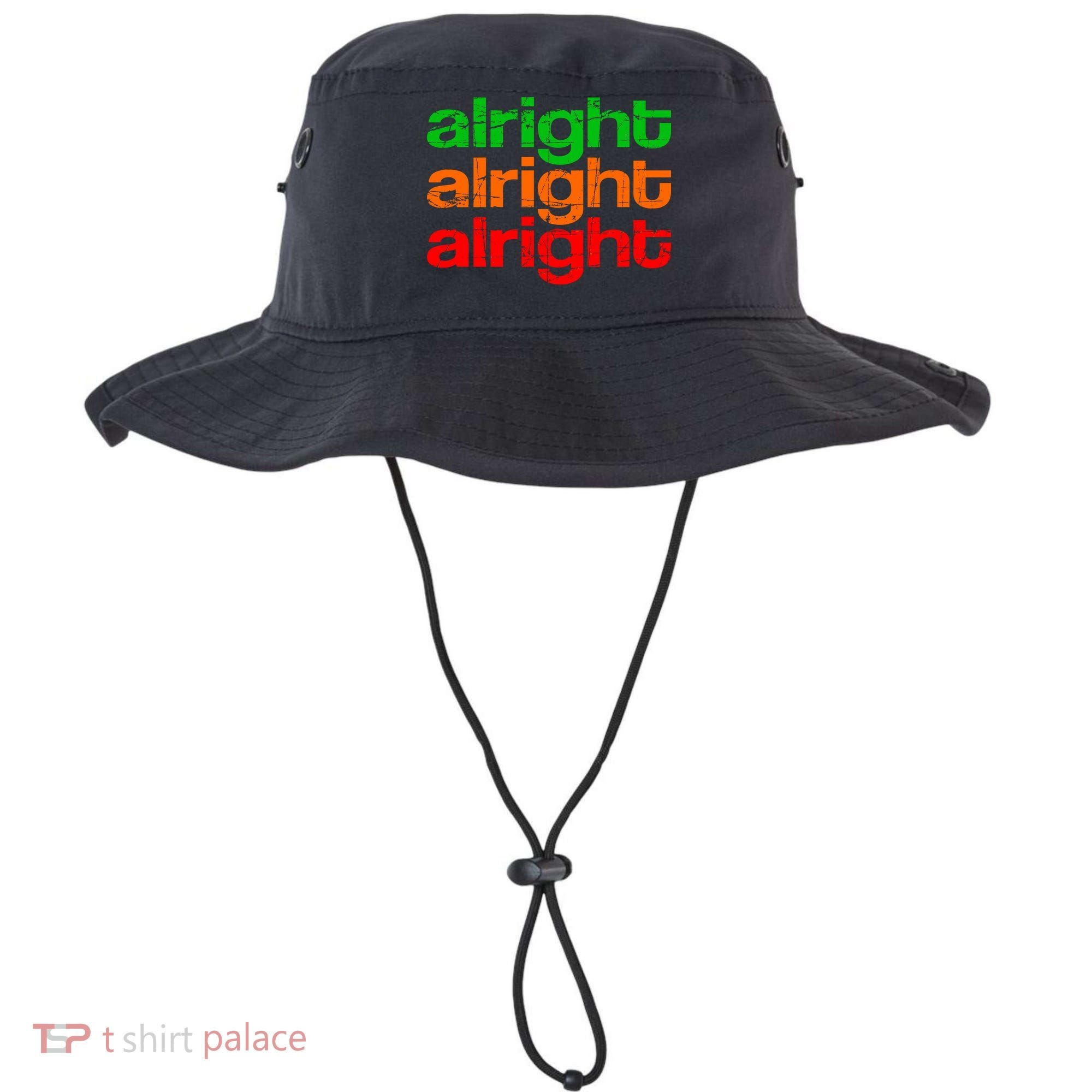 Retro Alright Logo Bucket Hat