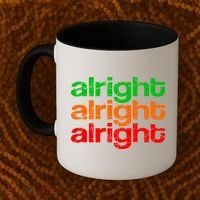 Retro Alright Logo Coffee Mug thumb 2