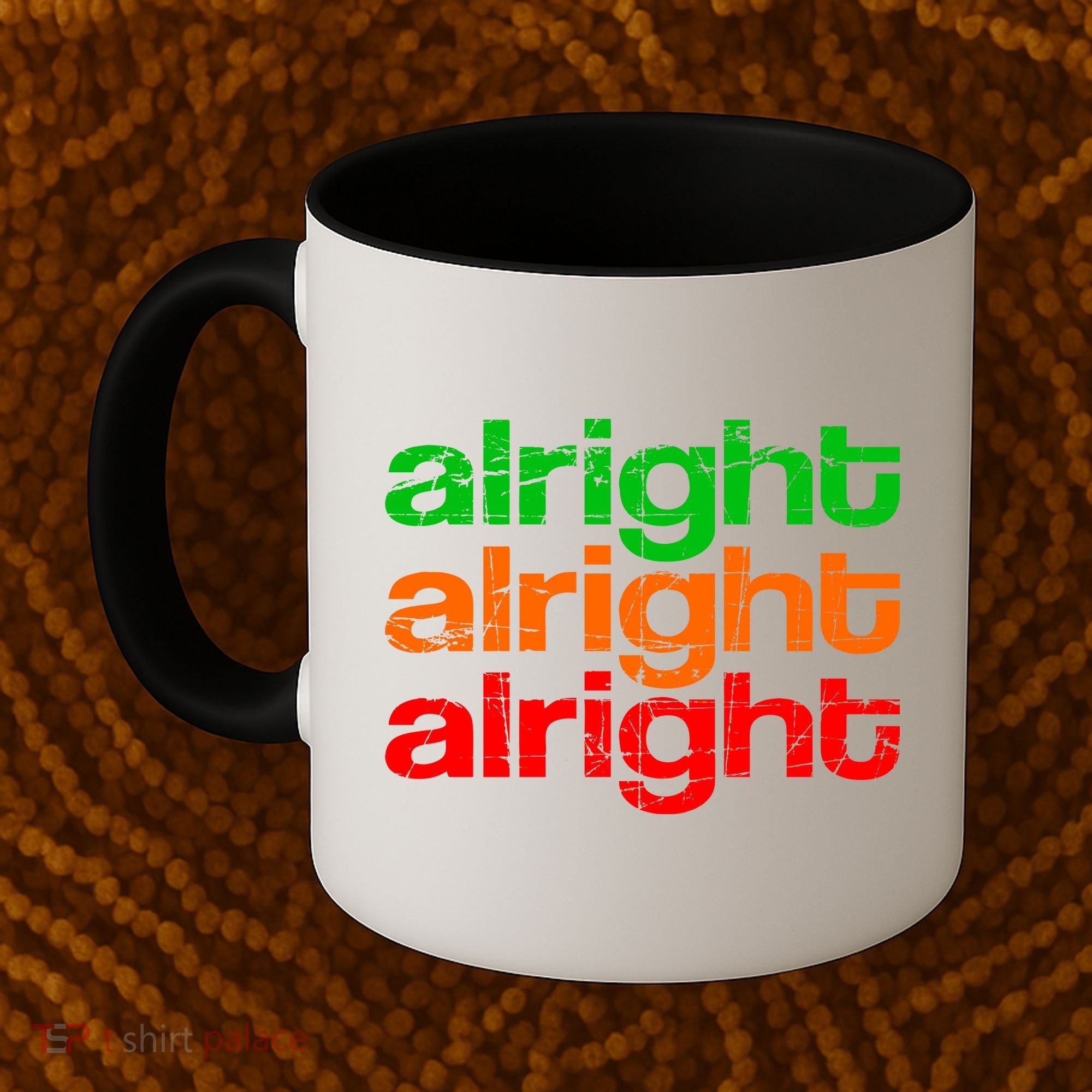 Retro Alright Logo Coffee Mug