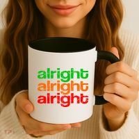 Retro Alright Logo Coffee Mug thumb 3