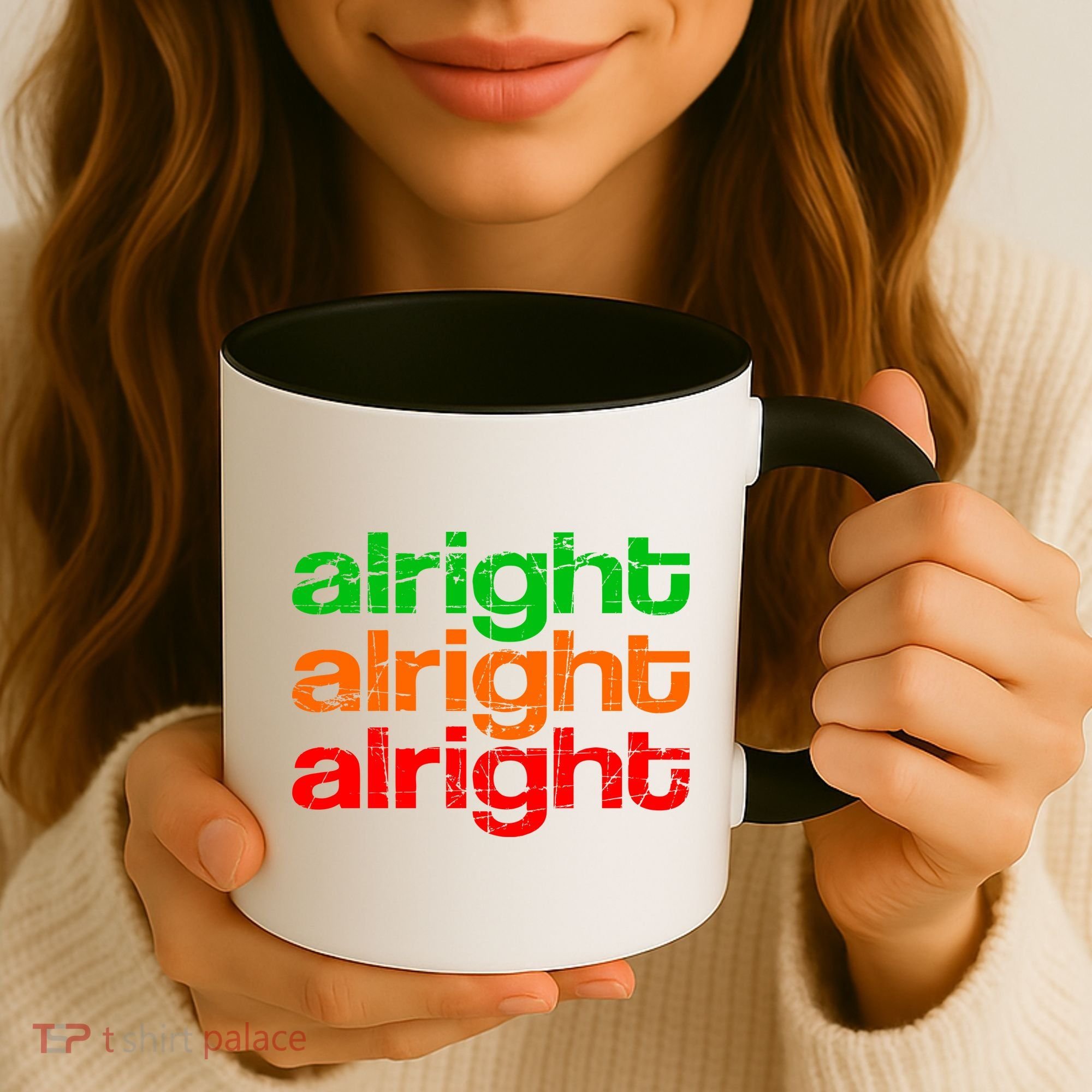 Retro Alright Logo Coffee Mug